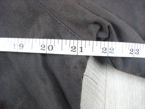 Rydale Jacket Woman UK 16 Waxed Coat Brown Hiking Biker Style Cotton Wool Padded - Picture 14 of 23