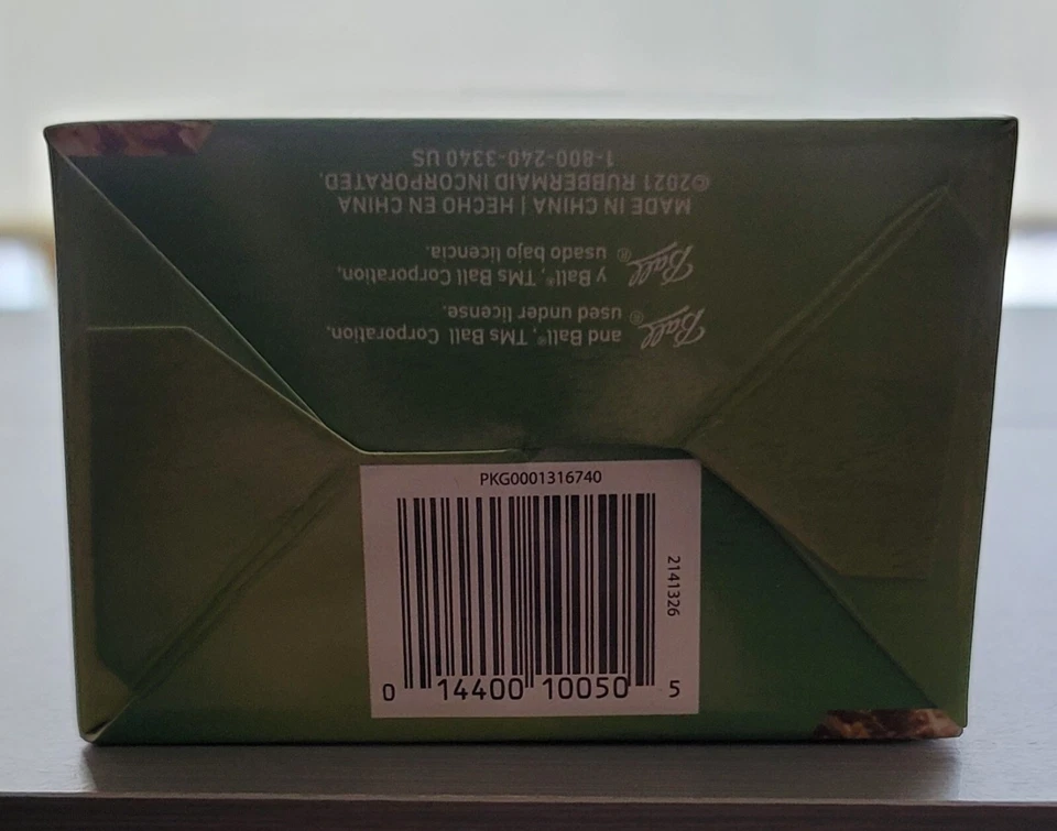 Tapas de madera BOLA (caja de 3) para frascos de albañil de boca ancha ~ herméticas ~ ¡NUEVAS Y SELLADAS! Foto 4 de 4