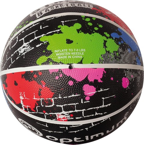 Basketball Ball 7 & Mini Street Graffiti Design Kids Adult Quality Brand Optimum - Picture 8 of 12