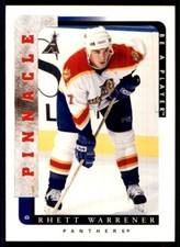 1996-97 Pinnacle Be a Player Rhett Warrener Florida Panthers #138