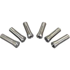 JET 650133 6-PIECE R-8 INCH SIZE COLLET SET R8 COLLETS