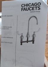 Chicago faucet 201 series Deck-mounted manual faucet With 201-G8AE35-317XKAB