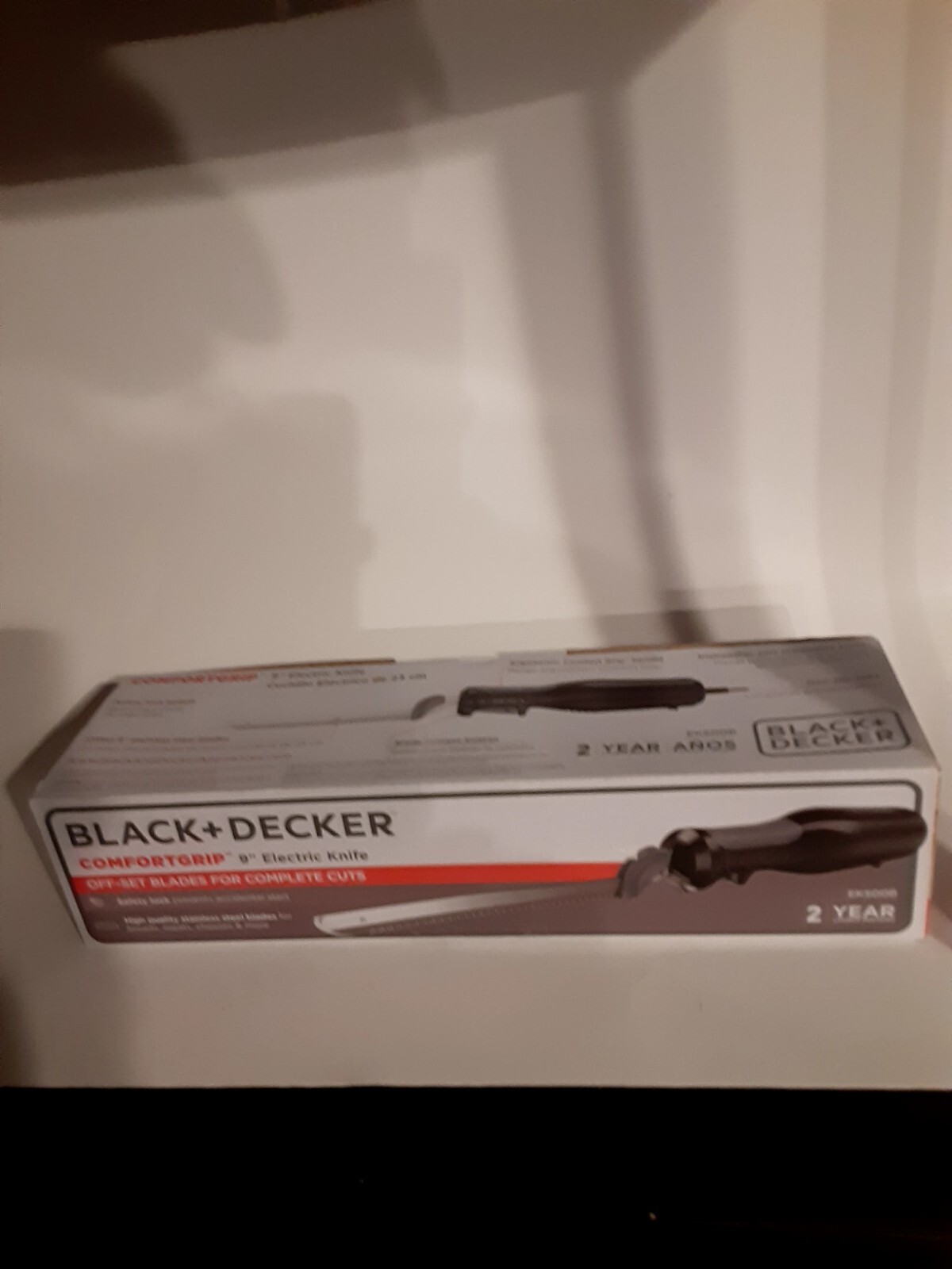 BLACK+DECKER EK500B 9 inch Electric Carving Knife Black for sale