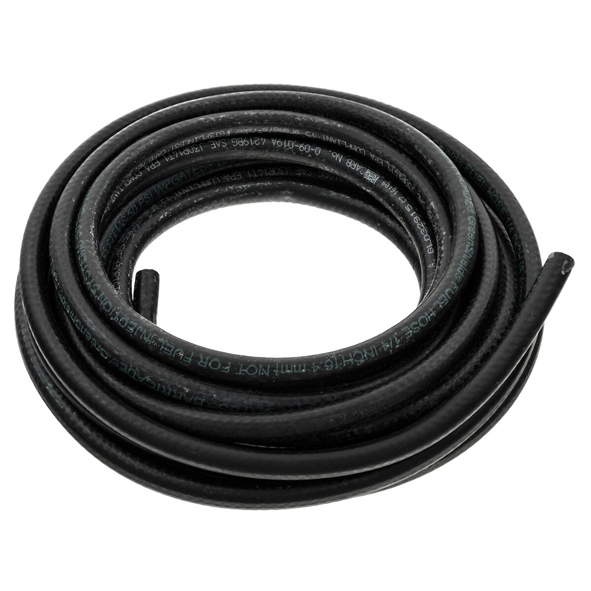 Gates Fuel hose Per Meter Ethanol Proof 1/4" ID (6.3mm) For use to