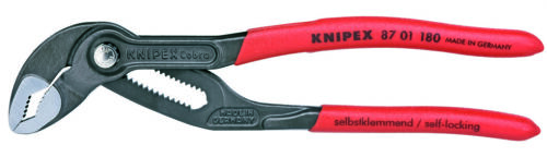 Knipex Cobra 5 Piece Adjustable Plier Set 001955S5 5" to 12" Water Pump Pliers - Picture 8 of 8