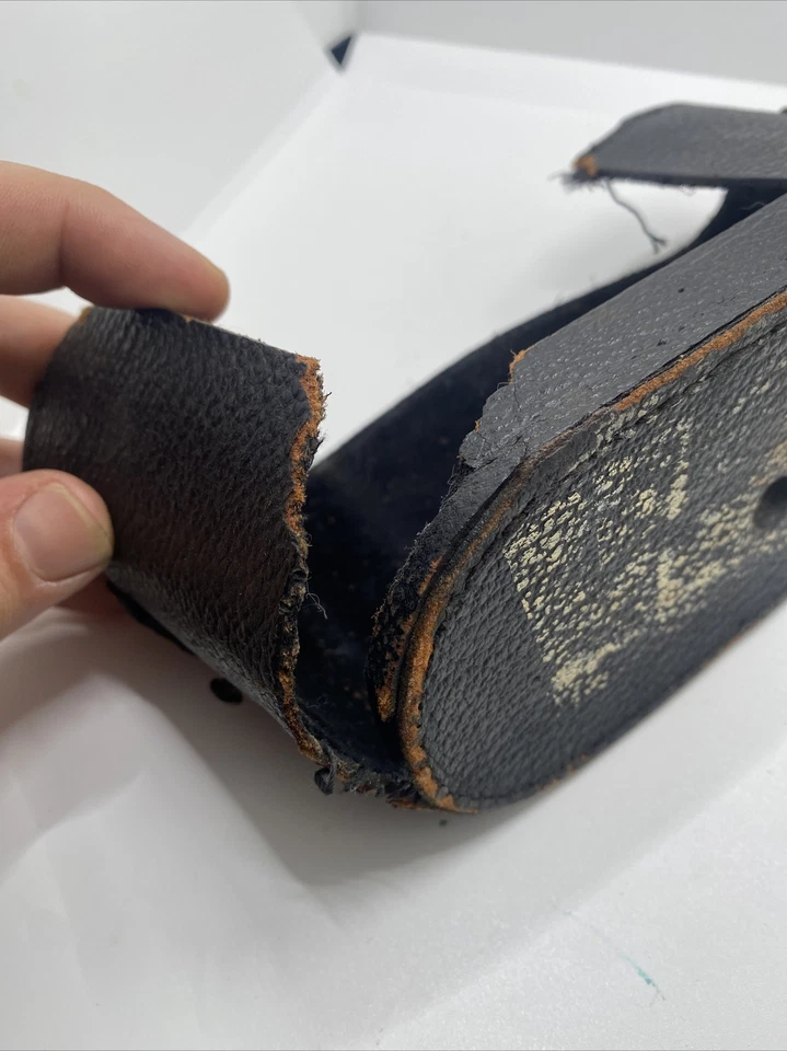 Media funda de cuero National Graflex de colección rara como está - SLR de formato medio de los años 20 Foto 2 de 4