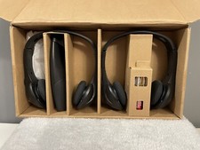 2 OEM 2007-13 GM 25795362 Rear Wireless TV DVD Headphones Head  