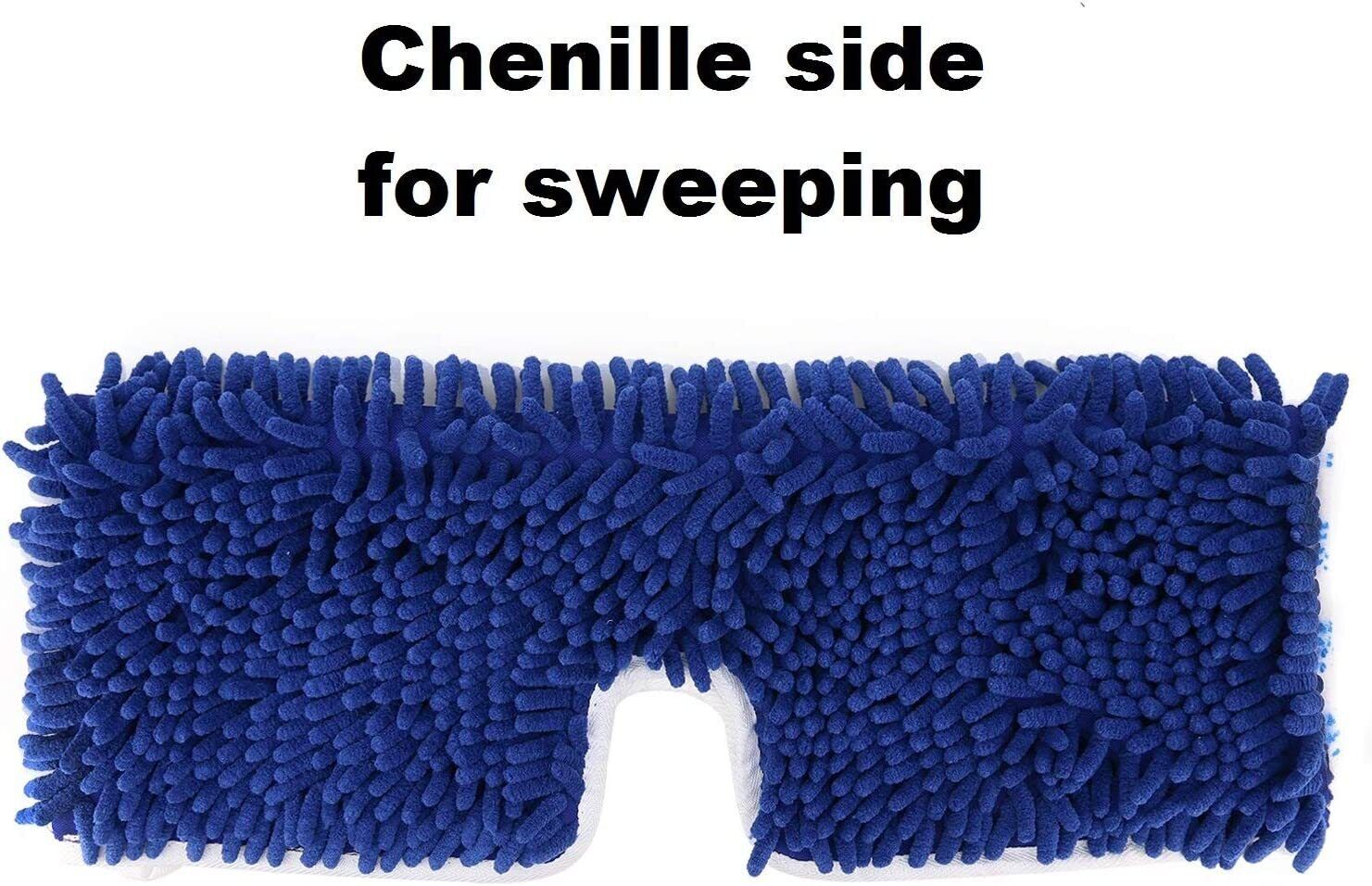 3 Pc Mop Refill Compatible with O-Ceda Dua-Action Microfiber Mop for Dry/Wet Use - Picture 2 of 10