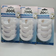 3X Door Knob Covers - 2 Pk - Child Safety Cover - Child Proof Doors by Jool Baby