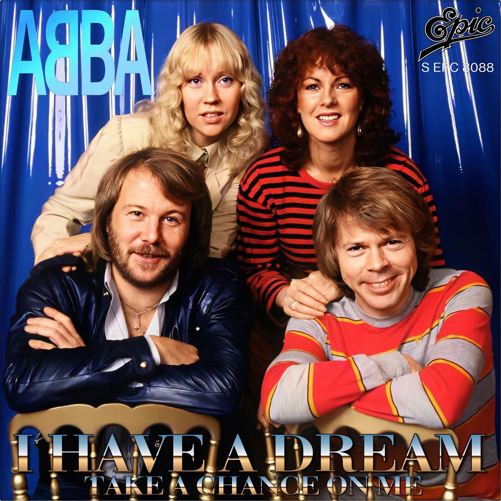 Abba I Have A Dream übersetzung Deutsch Repro Photo ABBA I Have A Dream /Take A Chance On Me EPIC 7" Single