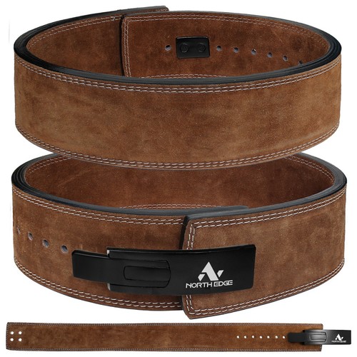Weight lifting Lever Belt Back Suport Power lifting Gym Fitness Training Belts - Picture 4 of 21