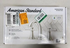 American Standard Rumson 8" Wide-Spread 2-Handle Bathroom Faucet - Chrome