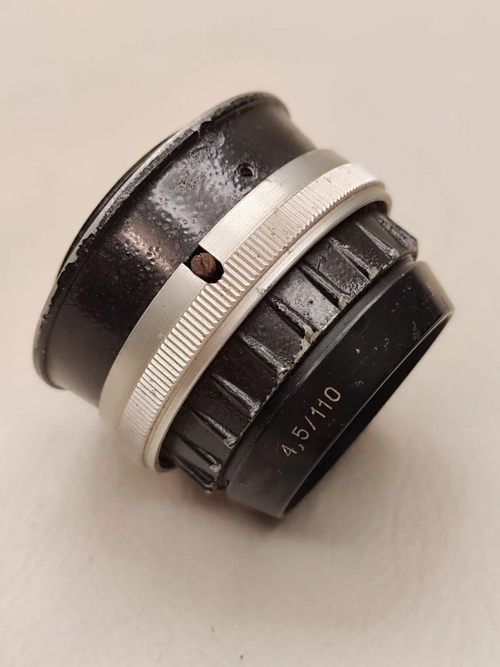 Lente soviética Industar-23U f4,5/110 mm, montura M39, para ampliadores fotográficos urss Foto 3 de 4