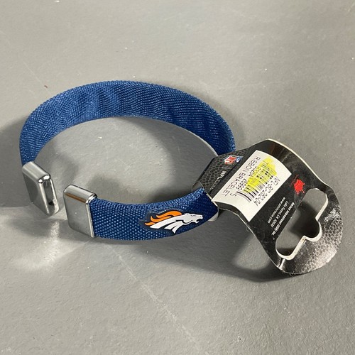 Denver Broncos High Quality Ribbon Bracelet Cuff Jewelry Team Logo NFL Football - Picture 6 of 24