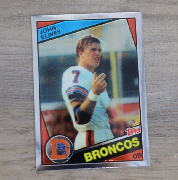 2010 Topps John Elway Rookie Card #63 Denver Broncos Anniversary
