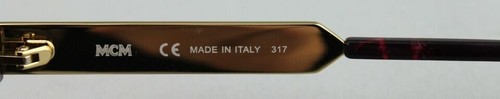 Nuove lenti MCM 658SA 513 viola scuro montatura in plastica grigio sfumato - Foto 7 di 11