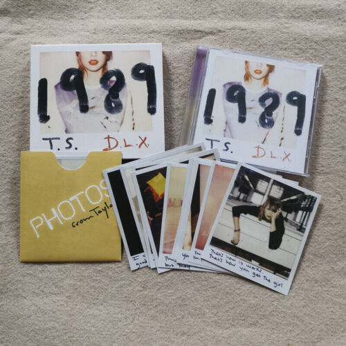 Taylor Swift - 1989 CD Album Edizione Deluxe Nuovo Con 13 Polaroid - Foto 3 di 4