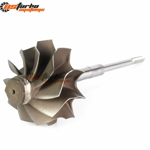 2003 Ford Powerstroke 6.0L GT3782VA Turbo Upgraded Turbine Wheel Shaft 10 Blades - Bild 1 von 6