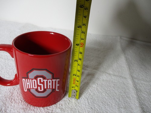 THE OHIO STATE RED COFFEE MUG CUP TEACUP OSU - Picture 6 of 7