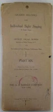 George Oscar Bowen / Graded Melodies for Individual Sight Singing in Eight Parts