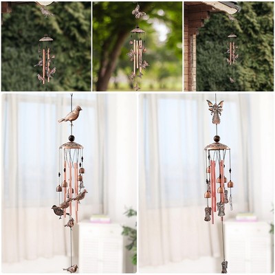 Windspiel Ornamente Draussen Garten Gro?e Glocken H?ngend Innenr?ume Kristall