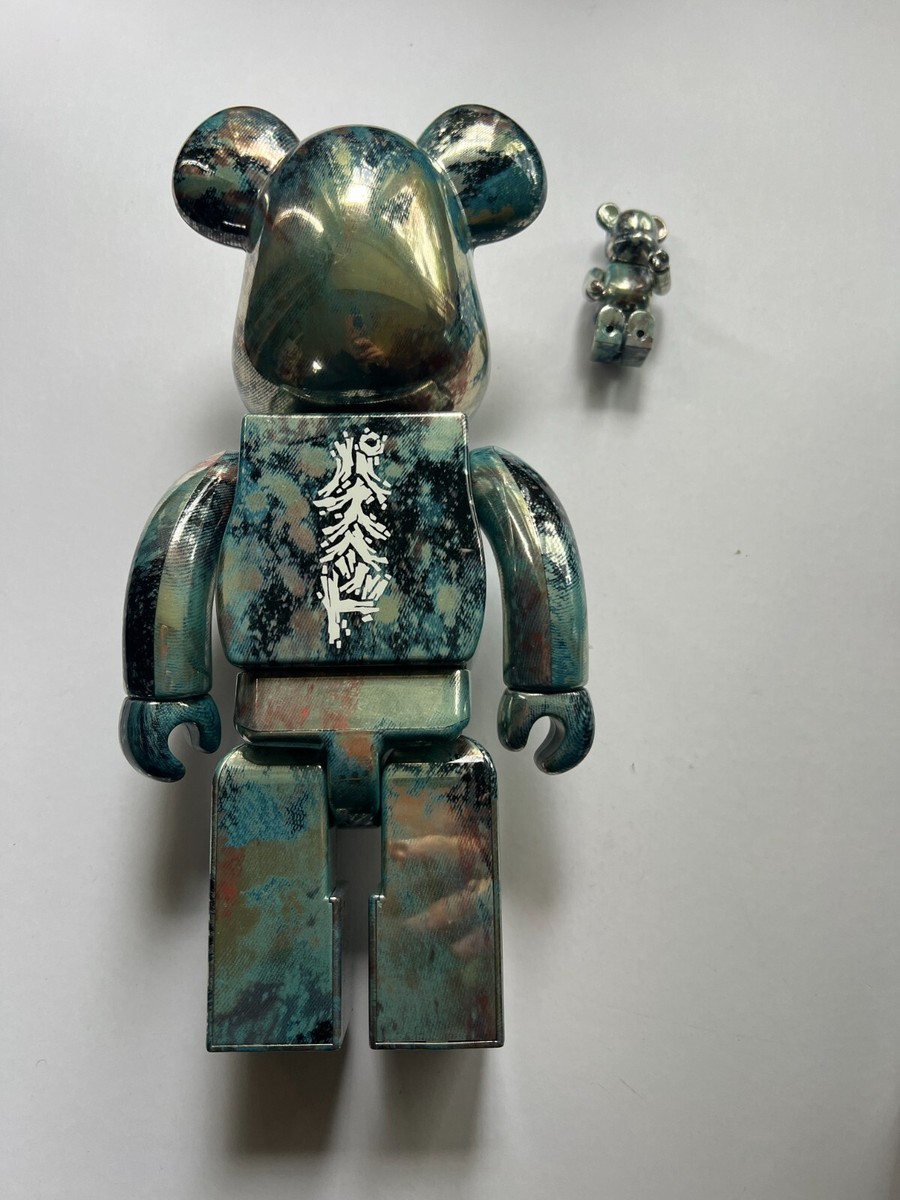 Medicom Be@rbrick 400% + 100% Bearbrick ~ Pushead # 5