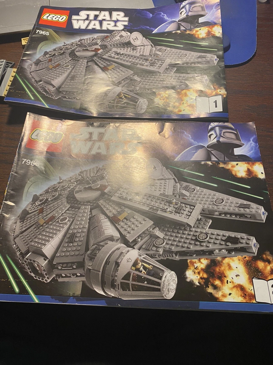 Lego millennium falcon 7965 instructions sale