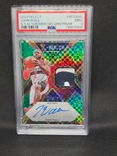 2023-24 Panini Select - X Factor Signatures John Wall #XFS-WAL Green Prizm /5