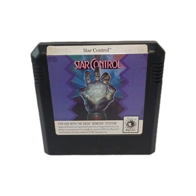 Star Control for Sega Genesis Cart Only GREAT Condition 1991 pre-owned 