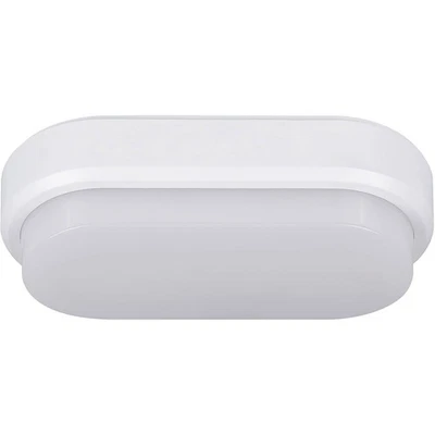 Müller-Licht LED Wandlampe Deckenleuchte Ipsum Keller Feuchtraum oval Weiß 8W - Bild 1 von 2