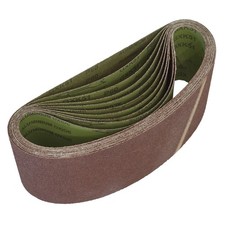 Image of Sealey Worksafe® 100 x 610mm Sanding Belt 60Grit - Pack of 10 WSB6160