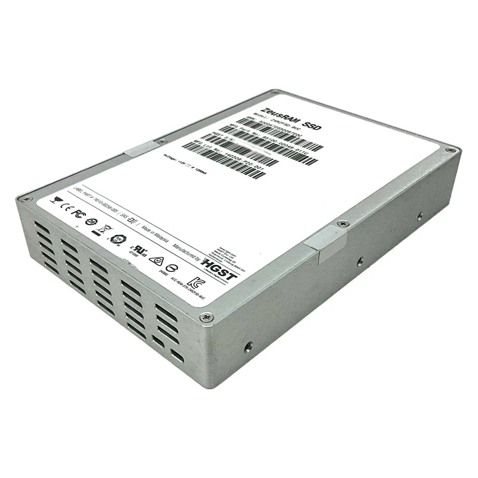 8GB SAS HGST 3.5" LFF Server Solid State Drive 6Gbps ZeusRAM Enterprise SSD - Image 3 of 4