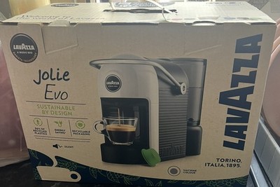 Lavazza Jolie Evo Kaffeemaschine Pod Kapsel Espressomaschine Neu Grau