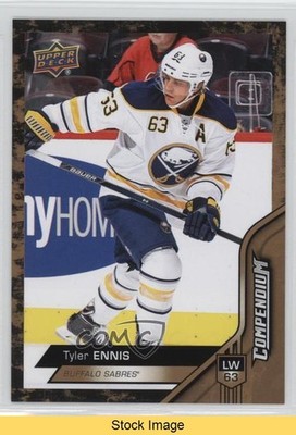 2016-17 Upper Deck Compendium Gold Tyler Ennis #37 READ 9hd