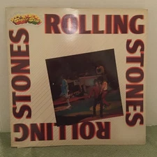 Rolling Stones Super Star LP Italian Pressing With Color Photo Booklet