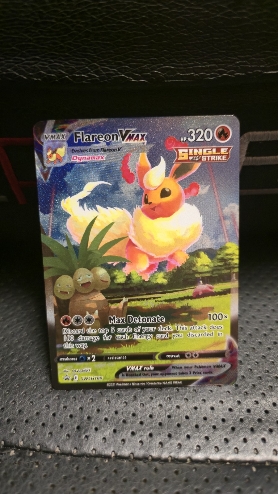 Flareon VMAX Black Star Promo Swsh180 Alternate Full Art Pokemon TCG NM!