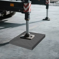 2Pcs Heavy Duty Camper Outrigger Pads Truck/Trailer/Crane Stabilizing Blocks