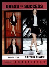 Caitlin Clark 2025 Panini Caitlin Clark Chronicled Red Holo #64