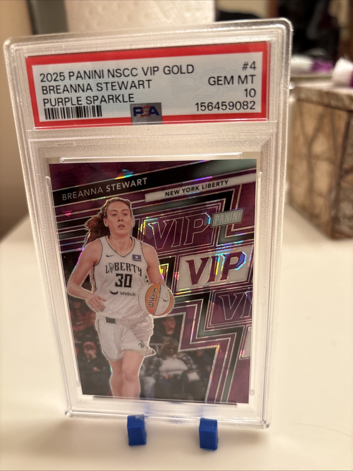 2025 Panini National Convention Vip Gold Pack - Breanna Stewart #4 Purple...