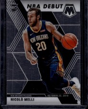 2019-20 Panini Mosaic #279 Nicolo Melli New Orleans Pelicans Rookie