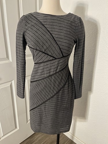 6 petite adrianna papell long-sleeve asymmetrical hem ruching fitted wrap Dress