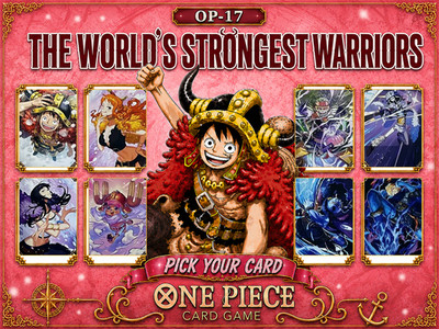 [OP-17] The World's Strongest Warriors - One Piece Singles - Pick your Card