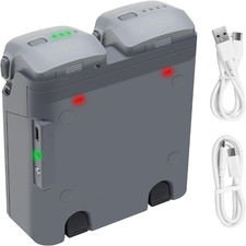 Two-Way Charger Hub for DJI Air 3S,Air 3 Battery,Storage Charging Two Batteries 