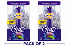 Sunsweet Ones Dried Prunes Value Pack, 12 oz,...