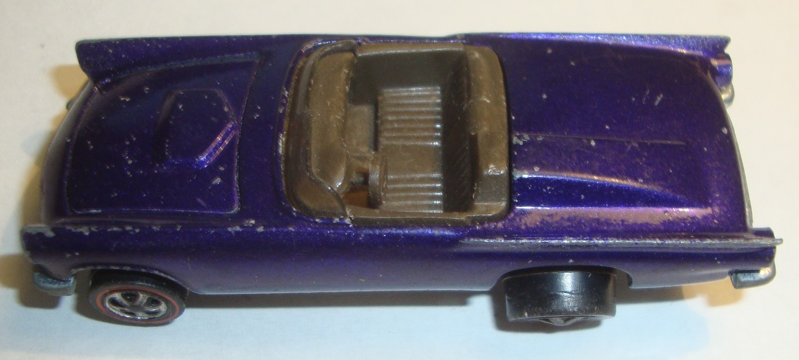 Vintage 1969 Hot Wheels Redline Classic Ford '57 T-Bird Deep Purple US
