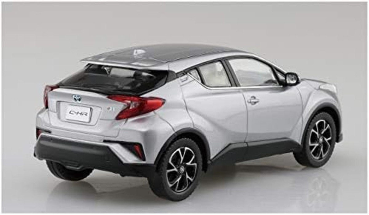 Toyota C-HR Metal Stream Metallic Color Coded Plastic Model 06-C F