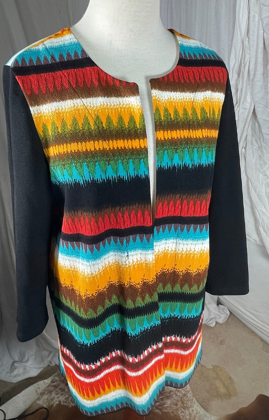 Travel Elements Womens Jacket Large Southwestern … - image 21