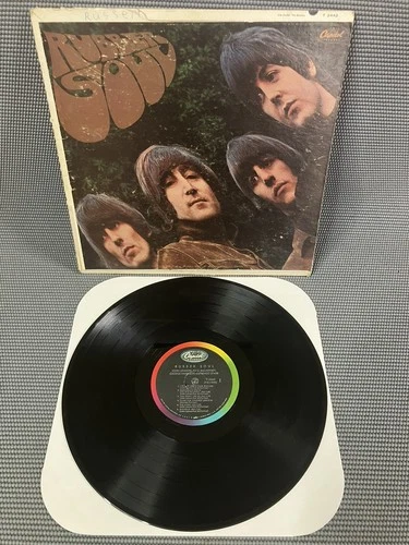 The Beatles Rubber Soul Vinyl LP 1st PRESS Capitol T 2442 Mono