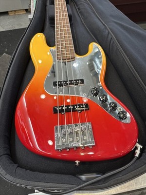 Fender Player Plus Active Jazz Bass V - Tequila Sunrise PAU FERRO