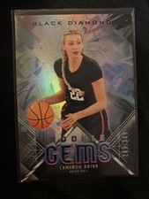 2025 Upper Deck Goodwin Champions - Black Diamond Rookie Gems Cameron Brink /349